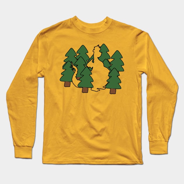 Forest Elliott Long Sleeve T-Shirt by High Voltage